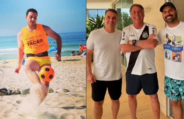 Flávio Bolsonaro foge e diz estar de férias na Europa enquanto Allan dos Santos o confronta