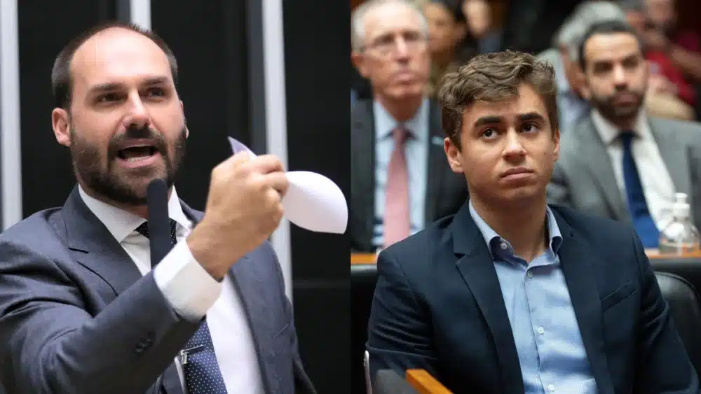 Eduardo Bolsonaro e Nikolas Ferreira selam trégua para enfrentar inimigo institucional
