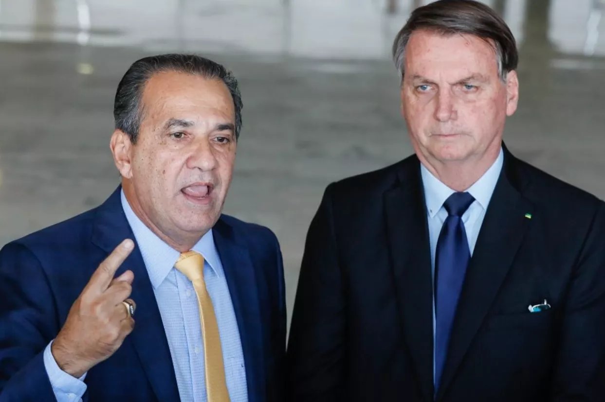 Silas Malafaia e Jair Bolsonaro em coletiva (Foto: Isac Nóbrega/PR)