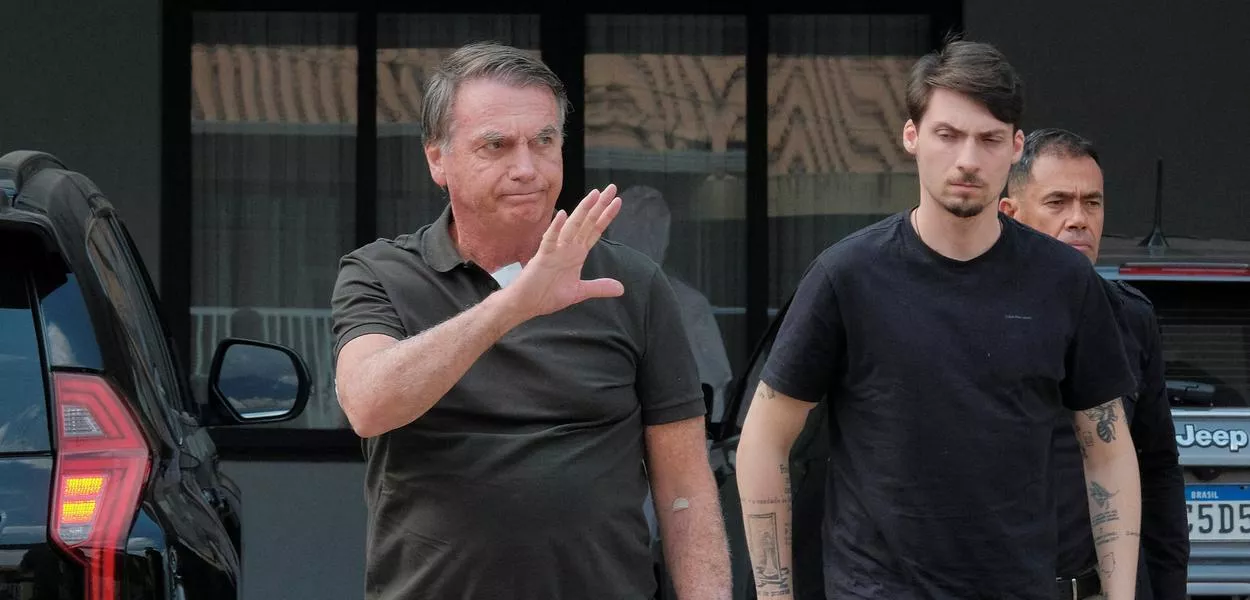 O ex-presidente Jair Bolsonaro - 14/09/2025 (Foto: REUTERS/Diego Herculano)
